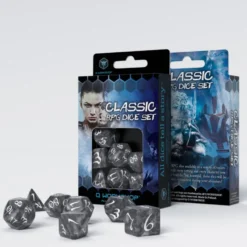 Set de dés : Classic Smoky / White