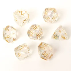 Set de dés : Crystal Diamant