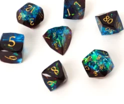 Set de dés : Crystal Rouge & Bleu