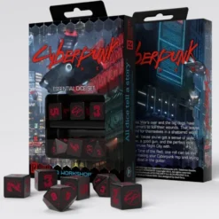 Set de dés : Cyberpunk Red - Night City Essential Dice Set