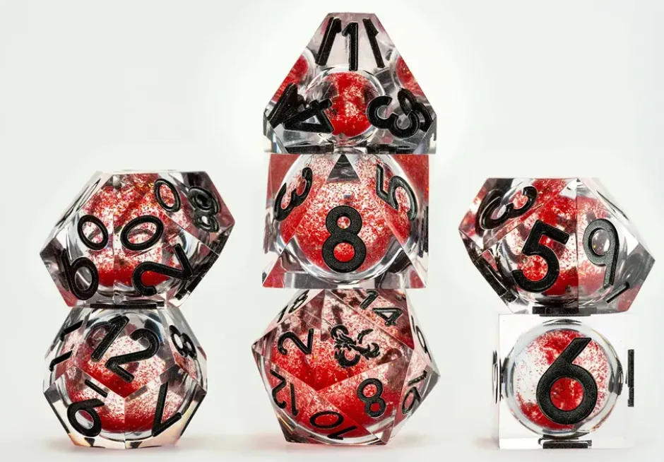 Set de dés : D&D Liquid Core Dice Set