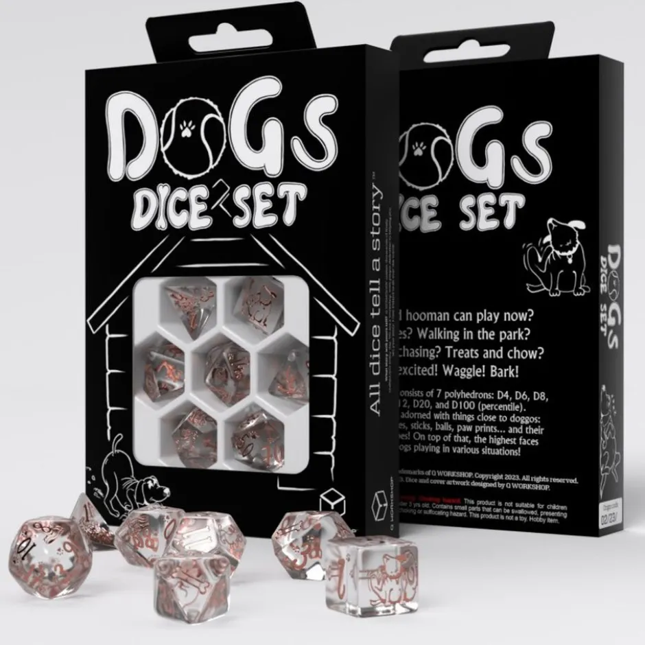 Set de dés : Dogs - Bubbles