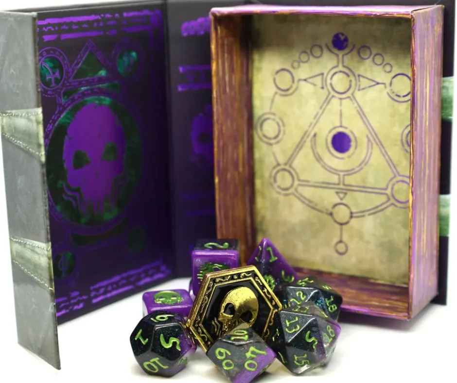 Set de dés - Elder Dice : In the Shadows of Innsmouth Polyhedral Collection