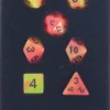 Set de dés – Feu phosphorescent