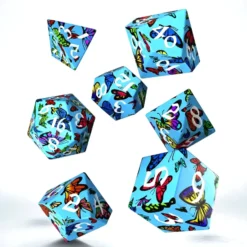 Set de dés : Full Art Dice™ Set - Butterfly