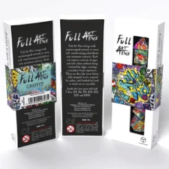 Set de dés : Full Art Dice™ Set - Graffiti