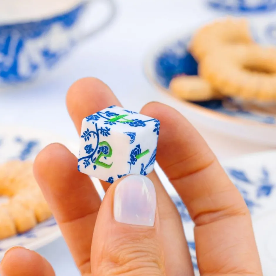 Set de dés : Full Art Dice™ Set - Porcelain