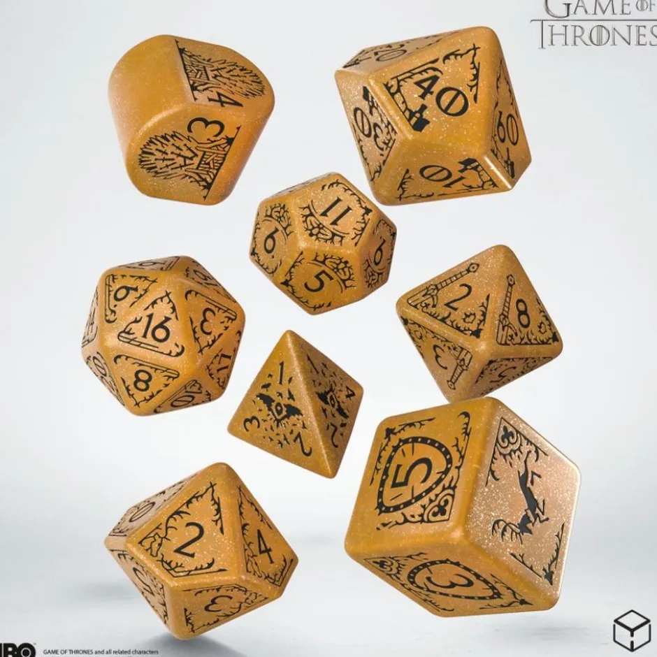 Set de dés : Game of Thrones - Baratheon Dice Set.