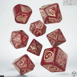 Set de dés : Game of Thrones - Lannister Dice Set