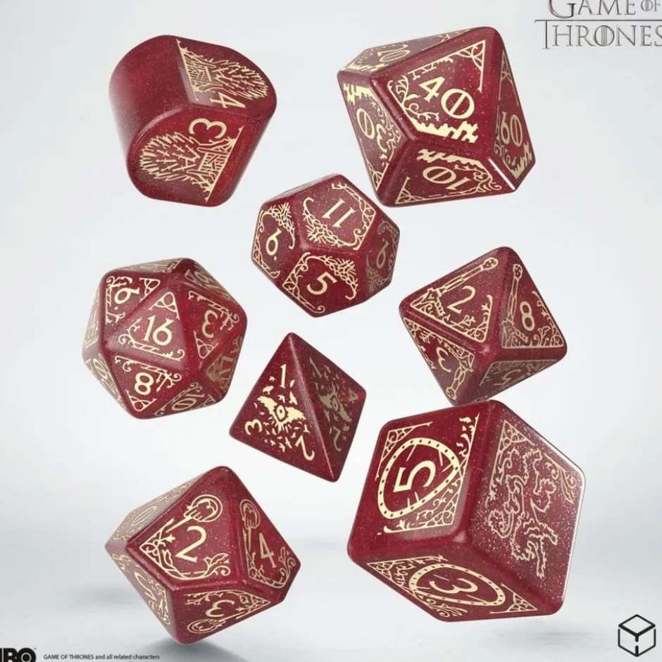 Set de dés : Game of Thrones - Lannister Dice Set