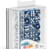 Set de dés - Gemidice Liquid Steel (36 d6)