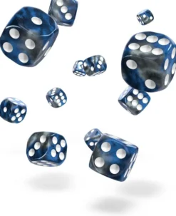Set de dés - Gemidice Liquid Steel (36 d6)