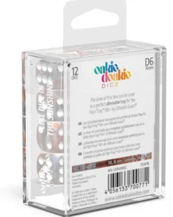 Set de dés - Gemidice Silver Rust (12 d6)