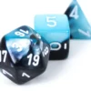Set de dés : Gemini Black-Shell / White CHX26446