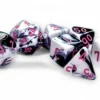 Set de dés : Gemini Gemini Black-White/pink CHX26469