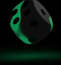 Set de dés - Glow in the Dark Biohazard (36 d6)