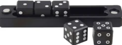 Set de dés : Gravity Dice Black 5d6 Set