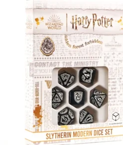 Set de dés : Harry Potter - Slytherin (Vert/Blanc)