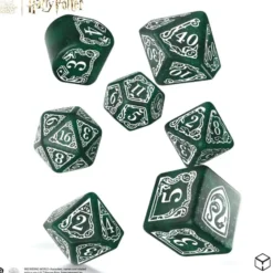 Set de dés : Harry Potter - Slytherin (Vert/Blanc)