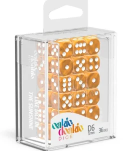 Set de dés - Marble Orange (36 d6)