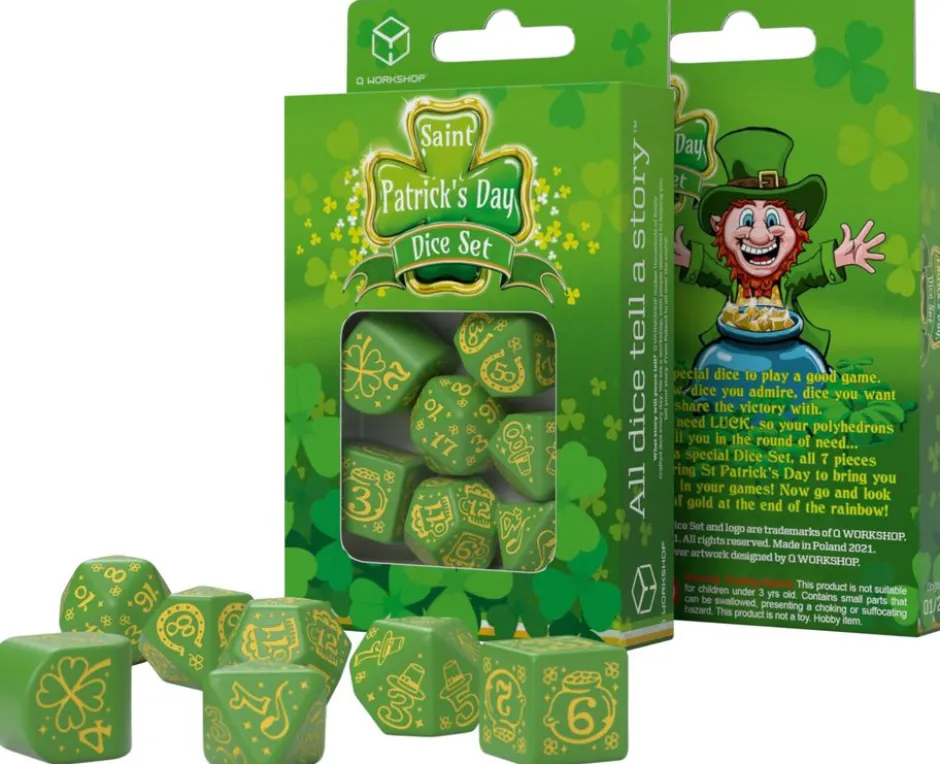 Set de dés : Saint Patrick Day Lucky Charm
