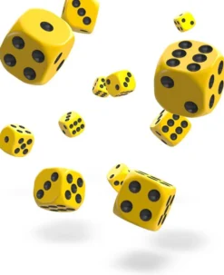 Set de dés - Solid Jaune (36 d6)