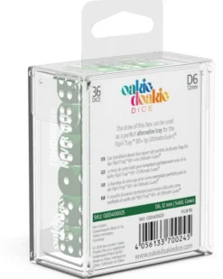 Set de dés - Solid Vert (36 d6)