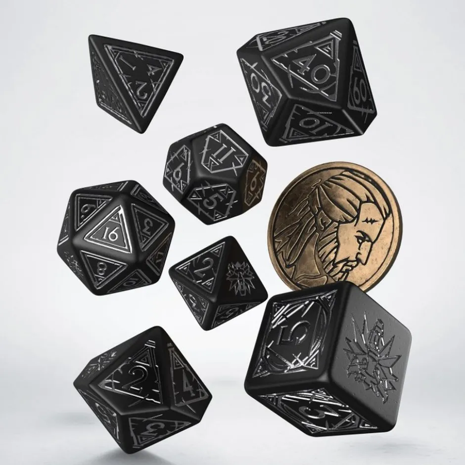 Set de dés : The Witcher - Geralt The Silver Sword