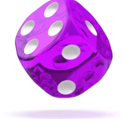 Set de dés - Translucent Violet (36 d6)