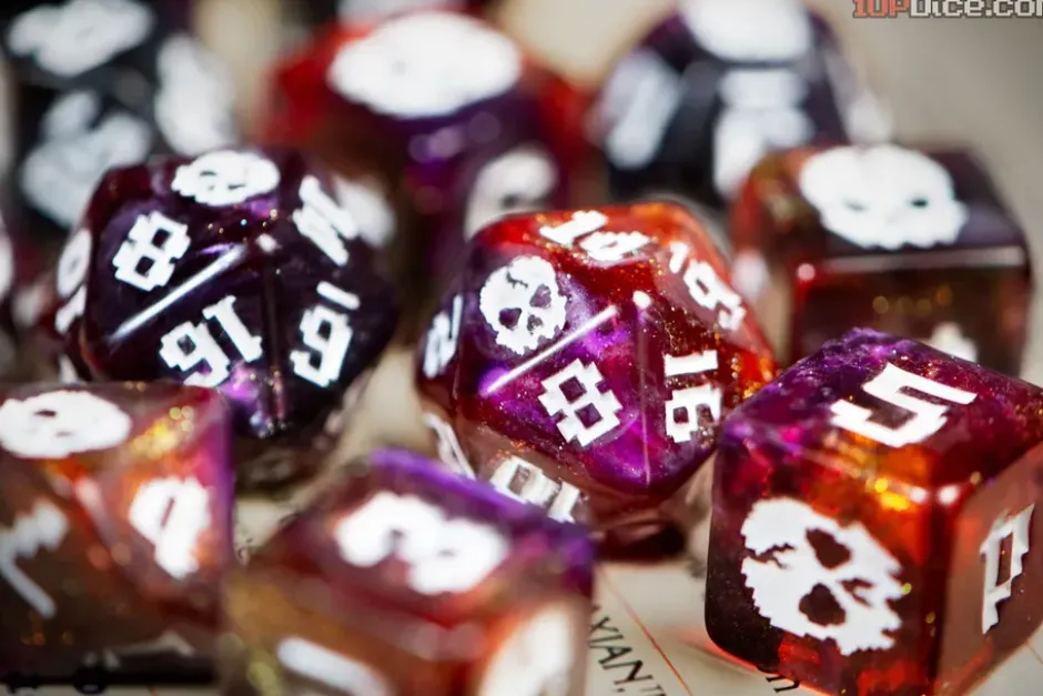 Set de dés : 1 UP-Dice - Cackling Skull