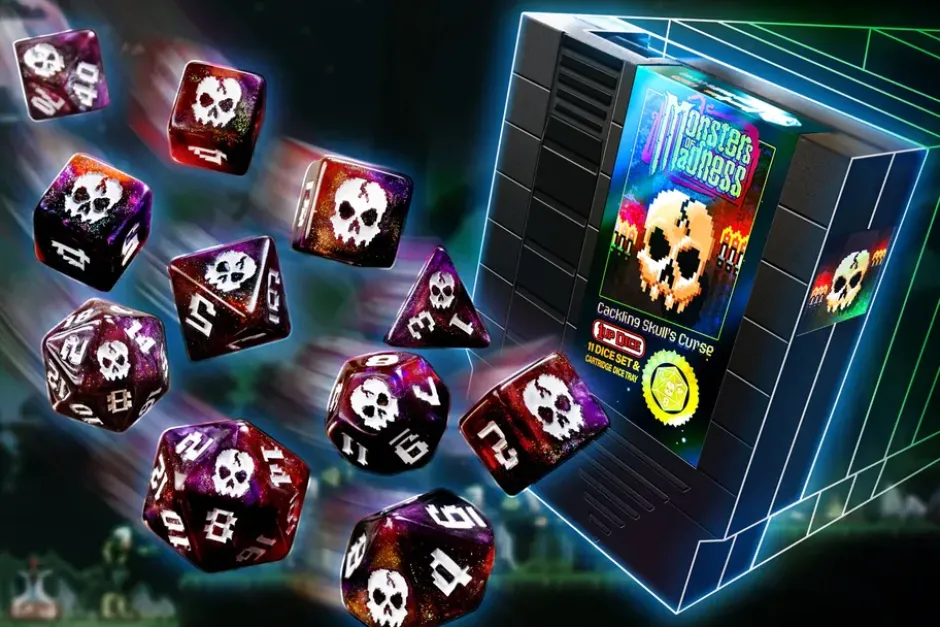 Set de dés : 1 UP-Dice - Cackling Skull
