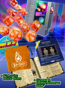 Set de dés : 1 UP-Dice - Fireball