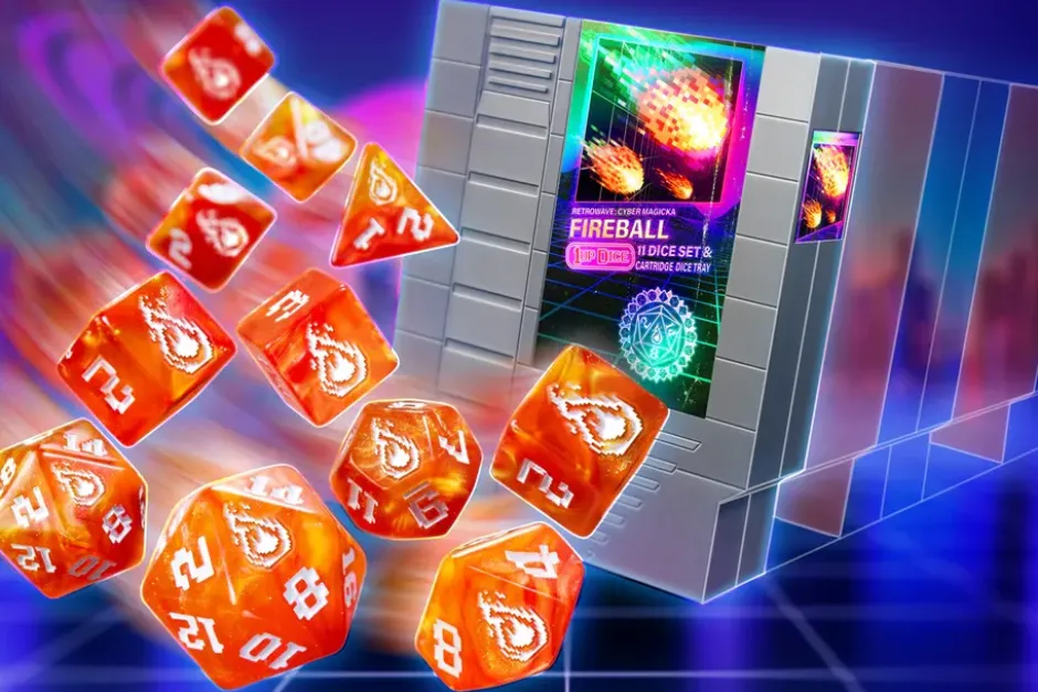 Set de dés : 1 UP-Dice - Fireball