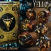 Set de dés : Yellow Sign -Mythic Black Amber Edition Dice Set