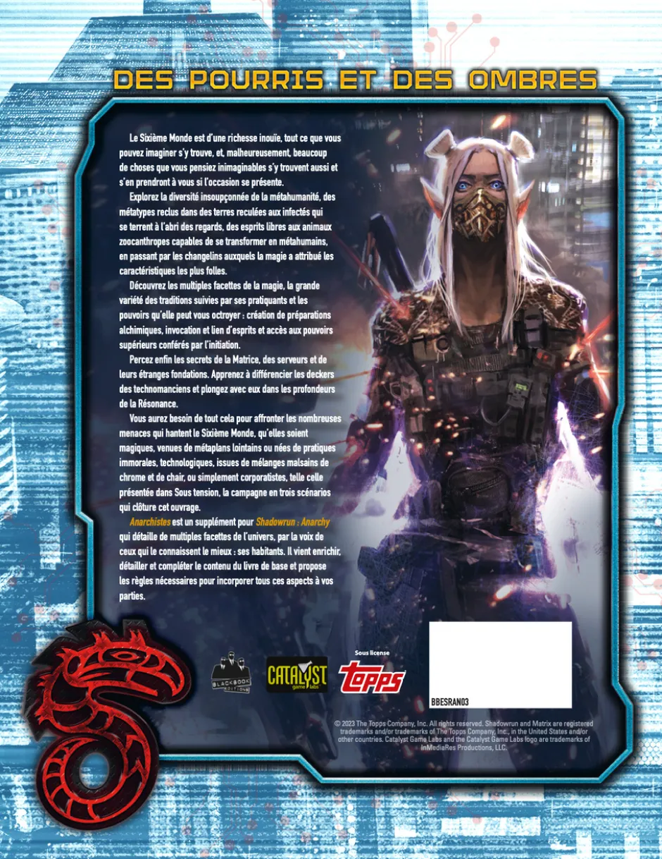 Shadowrun Anarchy - Anarchistes