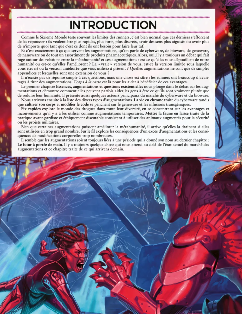 Shadowrun 6 - Corps à la carte