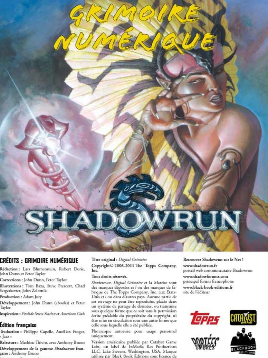 Shadowrun 4 - Grimoire numérique