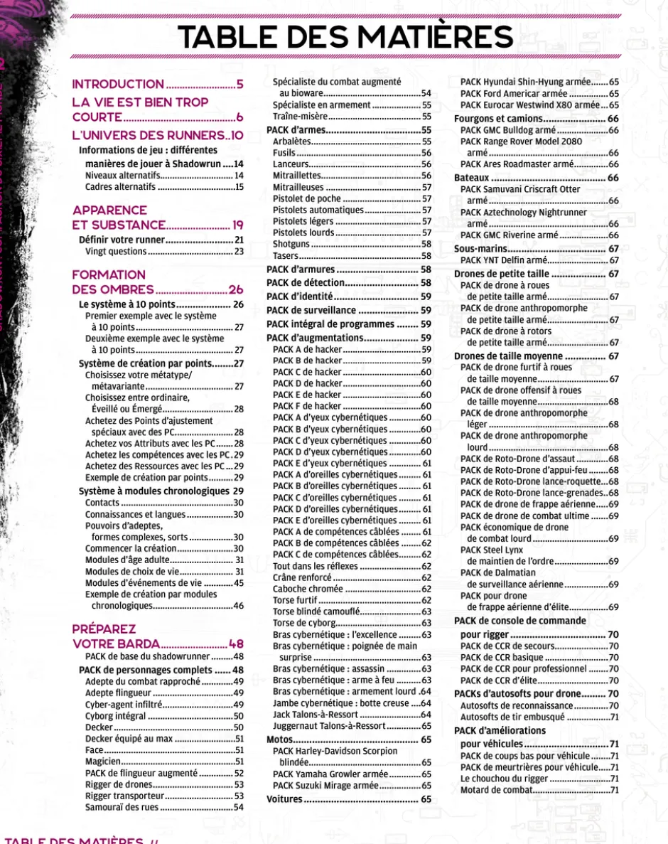 Shadowrun 6 - Le Compagnon du Sixième Monde