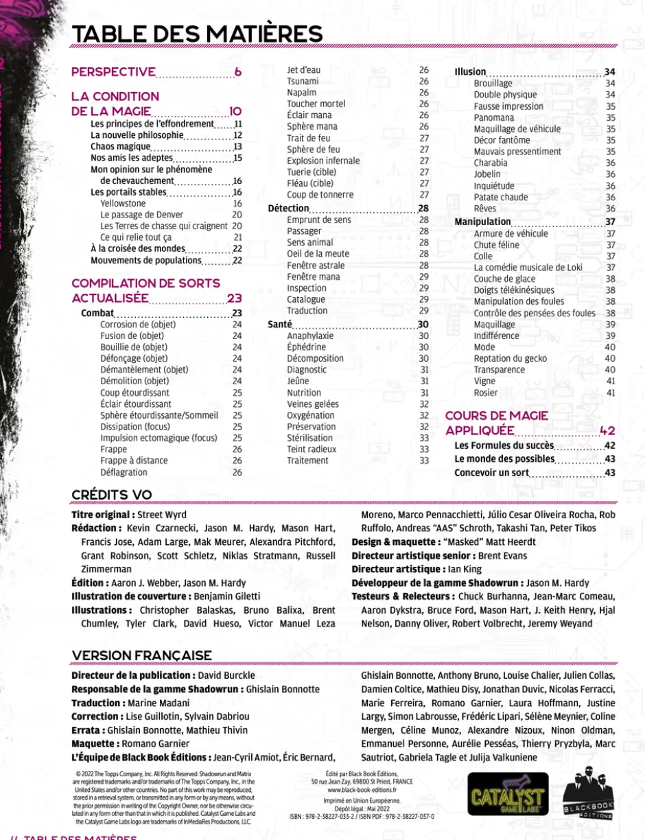 Shadowrun 6 - Voies occultes