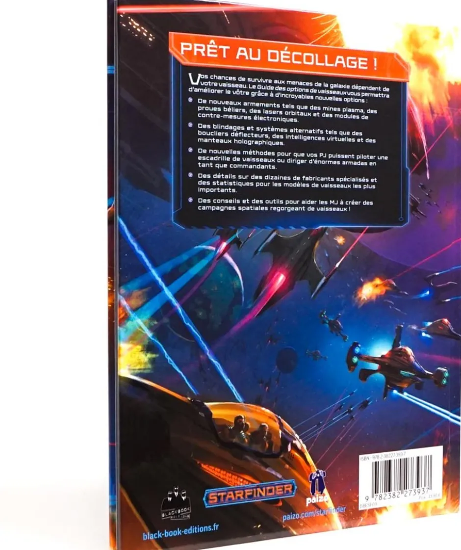 Starfinder -Guide des options de vaisseaux