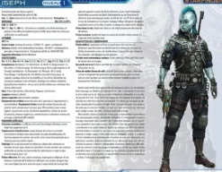 Starfinder VF - Pré-tirés SF niveau 1 et 4