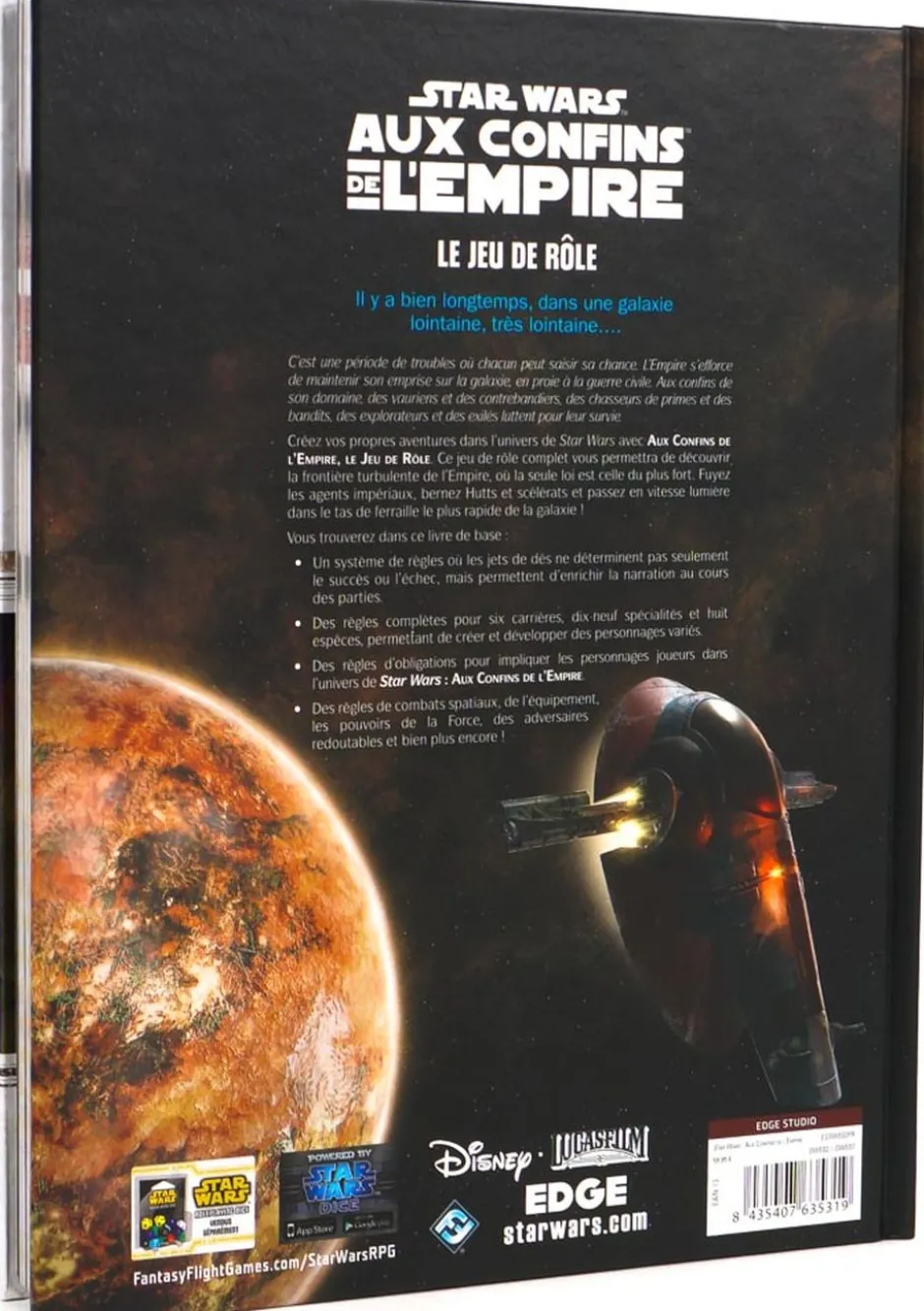 Star Wars Aux Confins de l'Empire : Livre de Règles