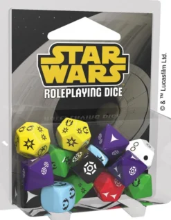 Star Wars : Set de dés (Confins de l'Empire, L'Ère de la Rébellion, Force et Destinée)