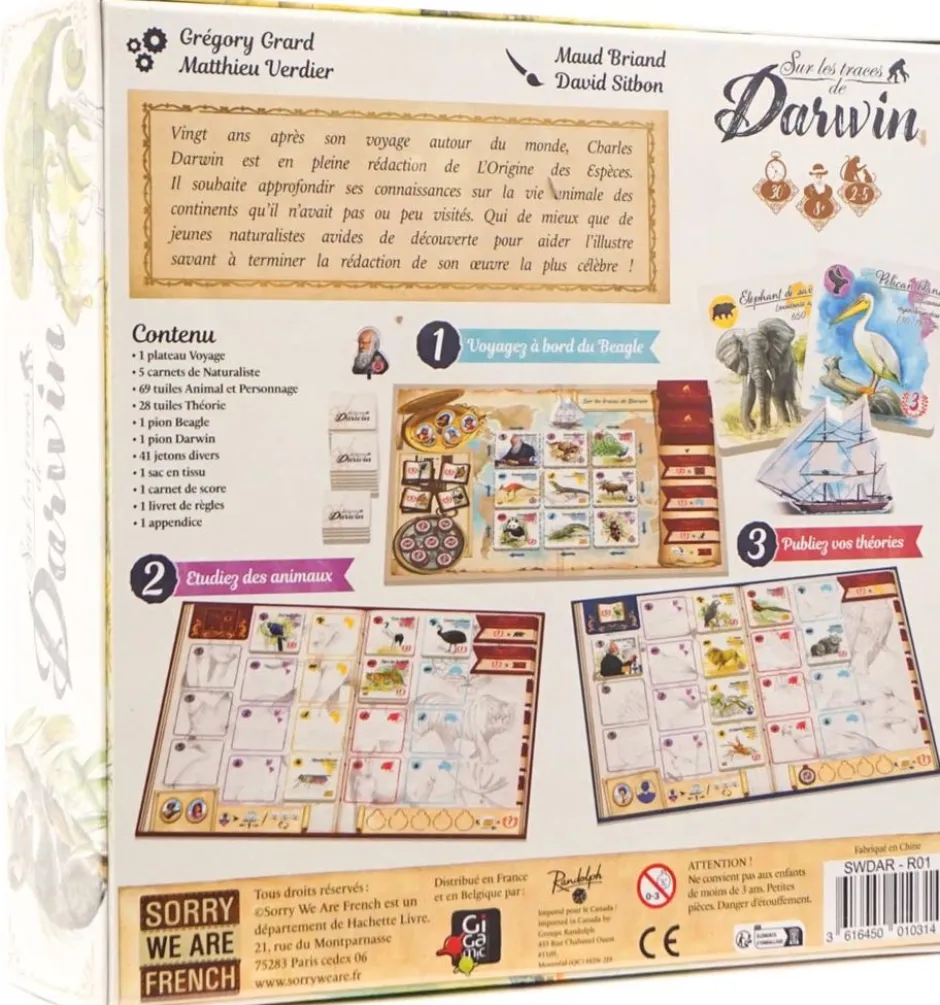 Sur les Traces de Darwin