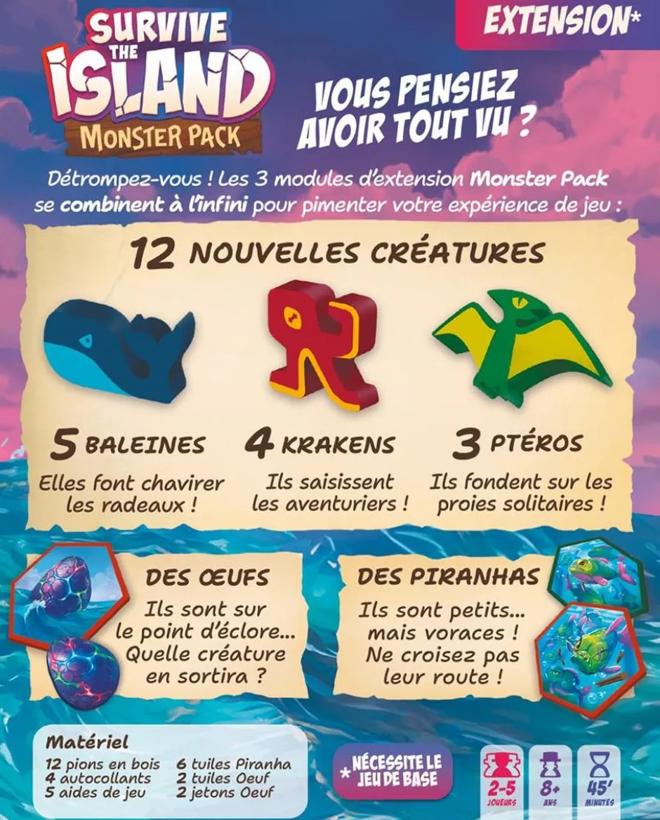 Survive the island : Monster Pack (Ext.)