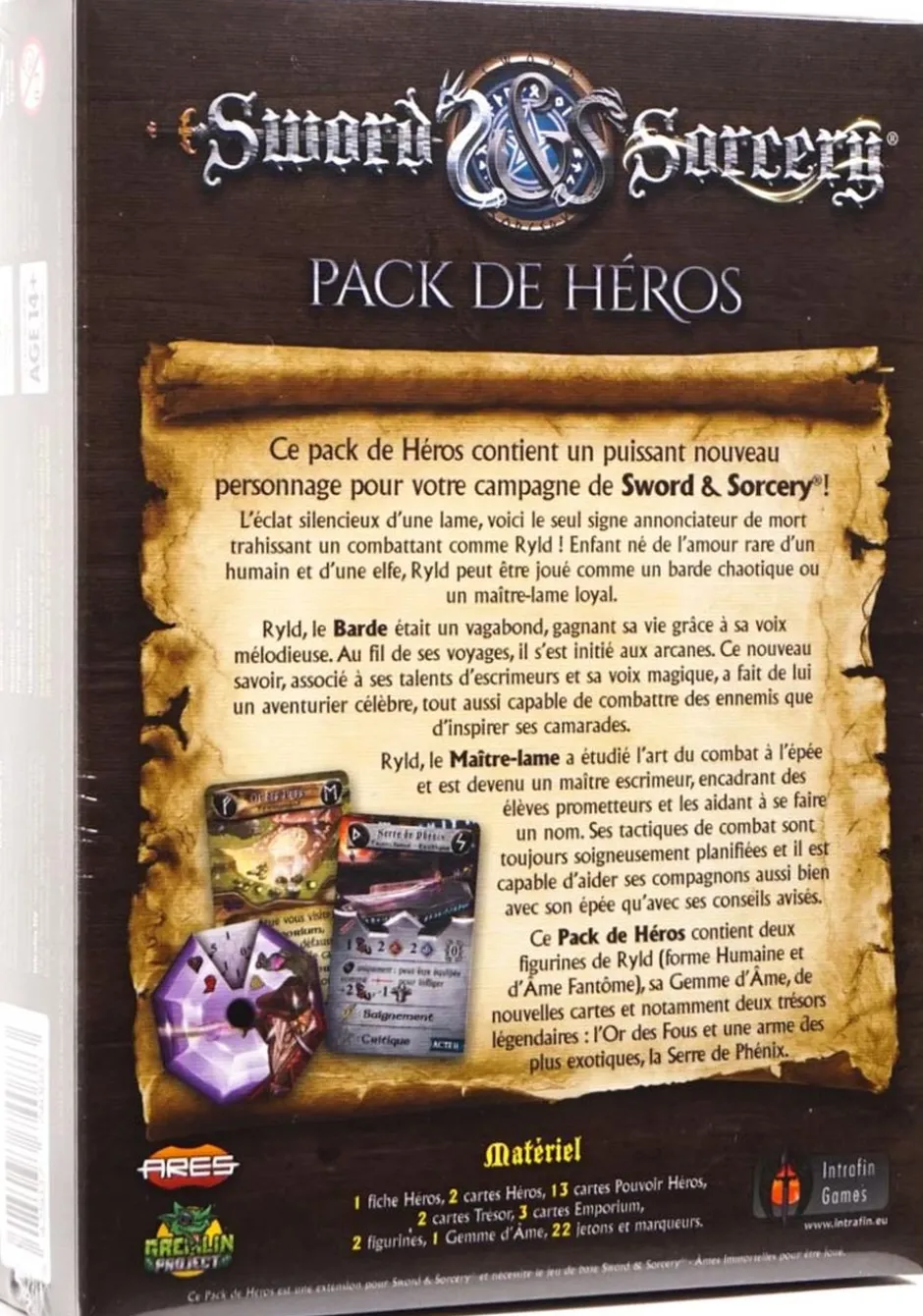 Sword & Sorcery - Pack de Héros Ryld