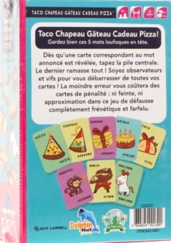 Taco Chapeau Gâteau Cadeau Pizza
