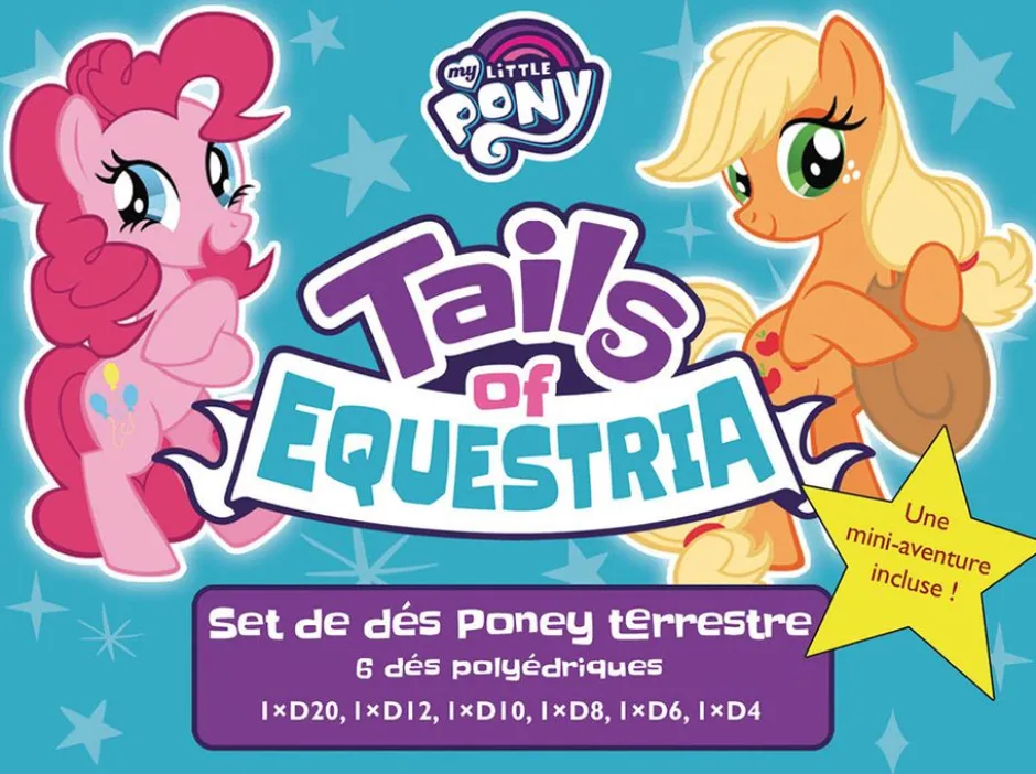 Tails of Equestria - Set de Dés Poney Terrestre + mini-aventure