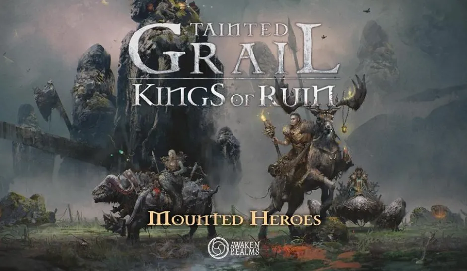 Tainted Grail - Rois de la Ruine : Héros montés (Ext.)