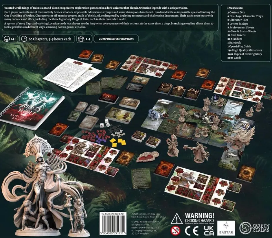 Tainted Grail - Rois de la Ruine : Boite de base